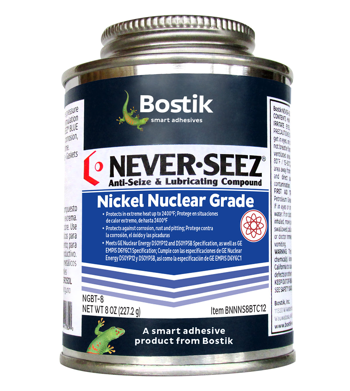 Bostik Never-Seez NGBT-8 Nickel Nuclear Grade