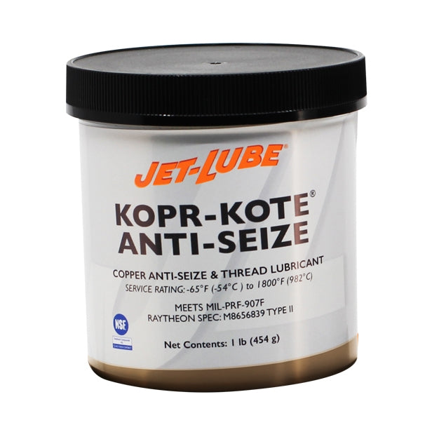 10002 - Jet-Lube Kopr-Kote Anti-Seize 1/2 lb Brushtop Can
