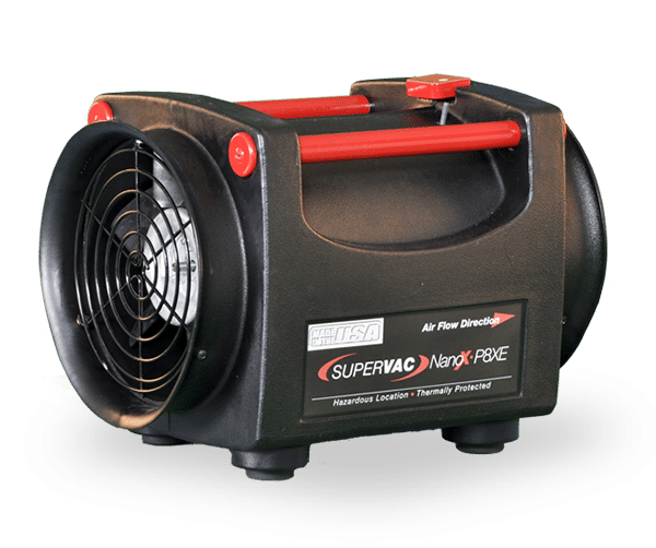 Super Vac P8XE Electric Nano Confined Space Fan