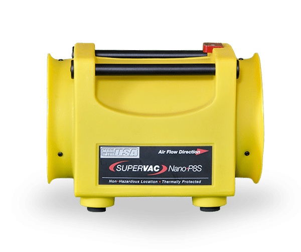 Super Vac P8S Electric Nano Confined Space Fan - IndustrialStop