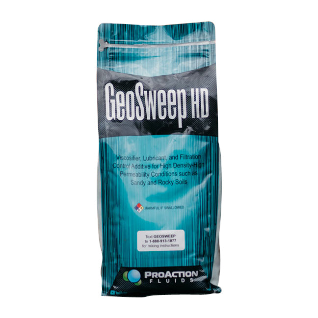 ProAction Fluids GeoSweep HD Viscosifier, Lubricant, and Filtration Control Additive - Case of 8 EZ Bags