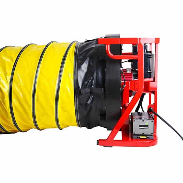 RamFan FDT-185MSR 18'' x 16' Pressure Duct for belt connection