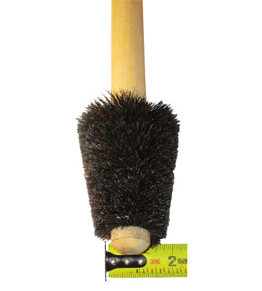 IHDB-3 - Tapered Trim Heavy-Duty Thread Compound Dope Brush 2" Front and 3" Back W/ Guard 16" LG Handle
