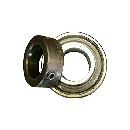 Timken GRA115RRB + COL AG Standard series wide inner ring ball bearing, relubricatable, with locking collar