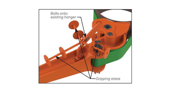 Buy Gearench SCT2036 Petol Surgrip Belt Tong Strap Wrench