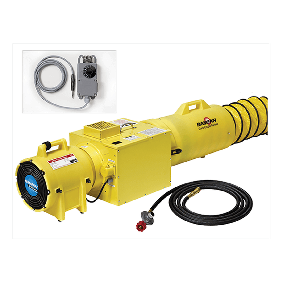 RamFan HA01-125HT UB20 In-Line Heater System