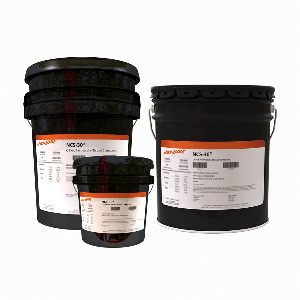 16916 - Jet-Lube NCS-30 44 lb Pail - Straight