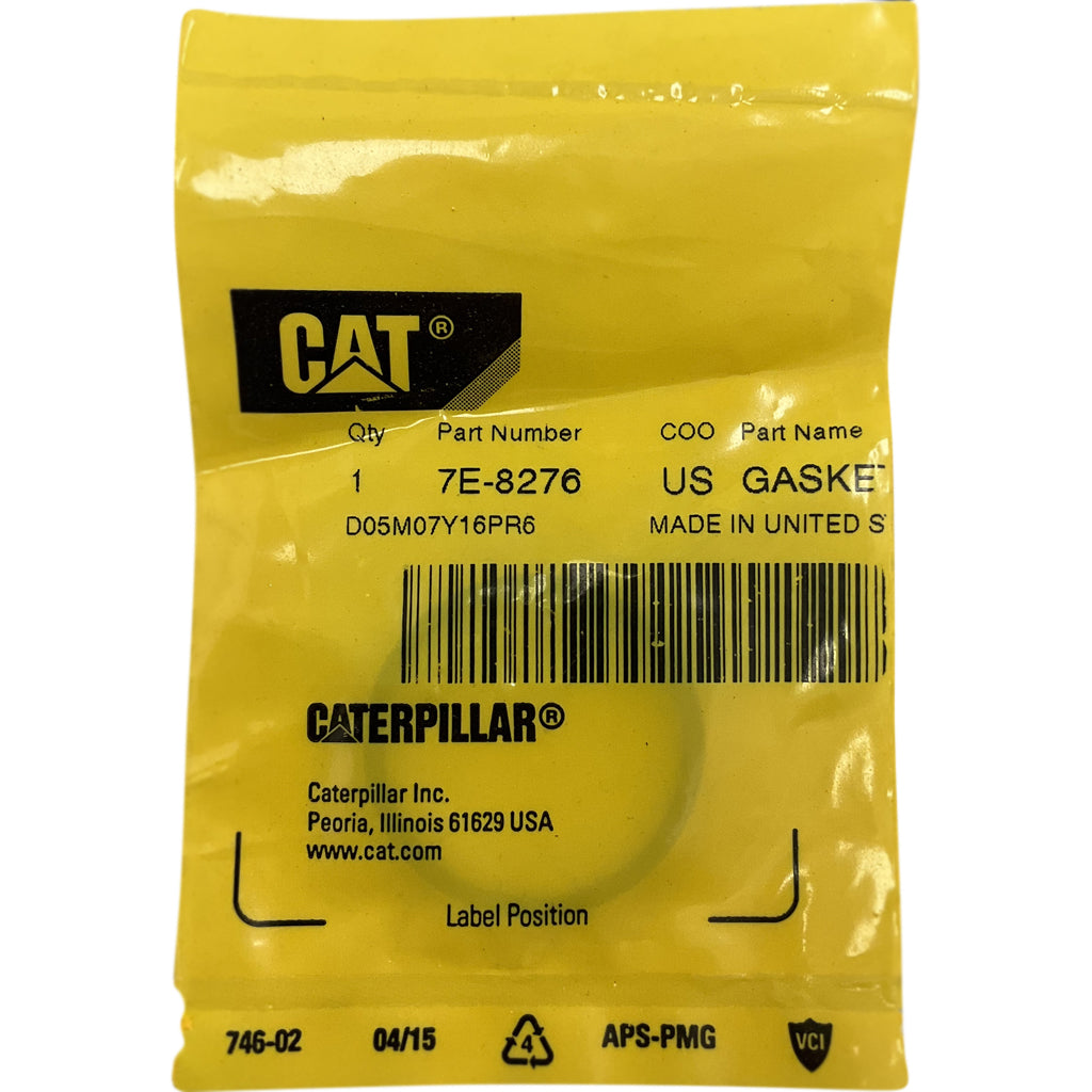 CAT 7E-8276 2.3mm Thick Round Gasket