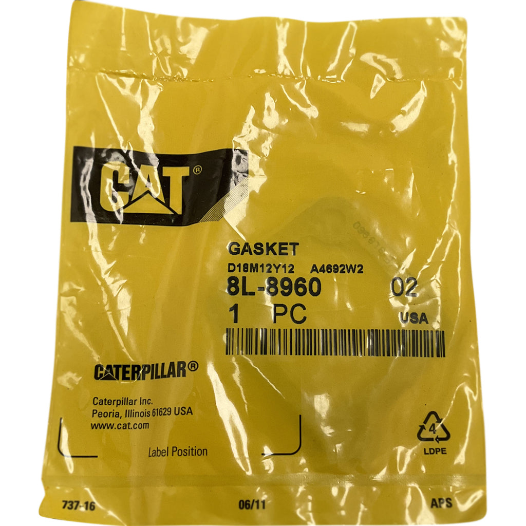 CAT 8L-8960 0.79mm Thick Shutoff Gasket
