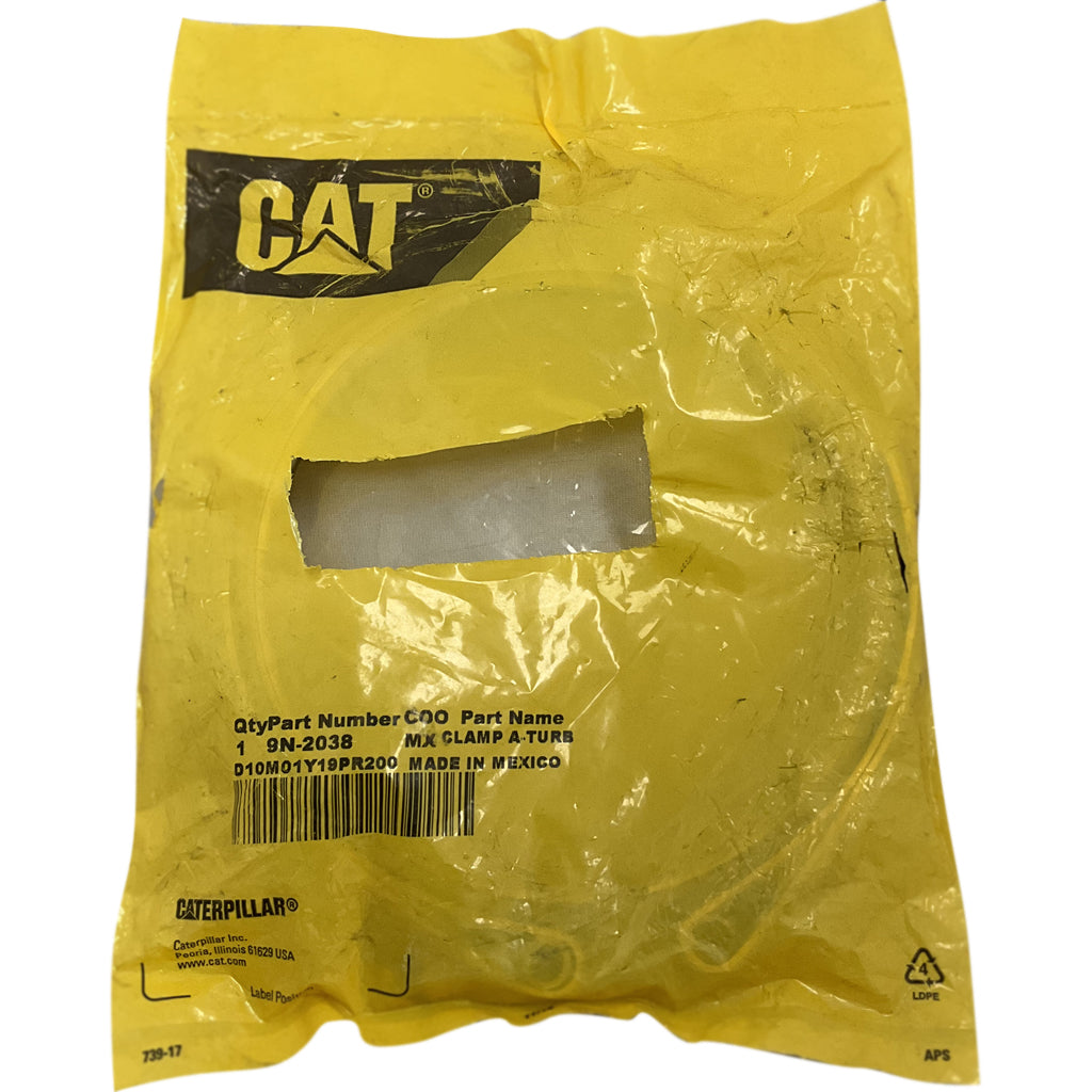CAT 9N-2038 142.2mm Inner Diameter V-Band Compressor Clamp