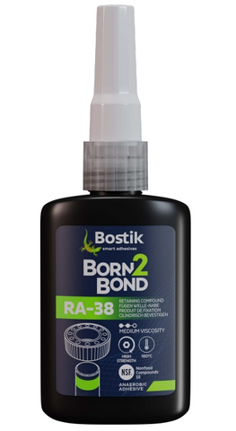 Bostik Born2Bond RA-38 Retaining Adhesive - 50 ml Bottle