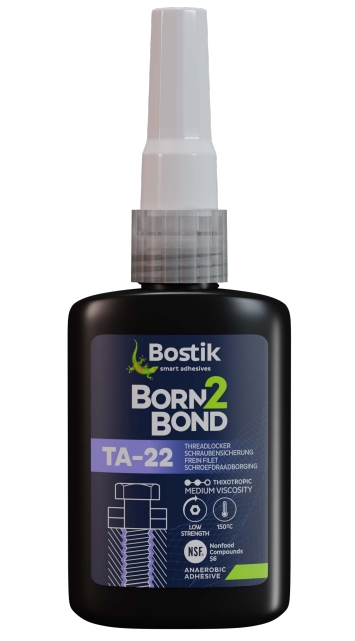Bostik Born2Bond TA-22 Threadlocking Adhesive - 50 ml Bottle