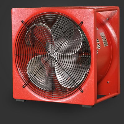 Super Vac P244S 24" Electric Smoke Ejector - IndustrialStop