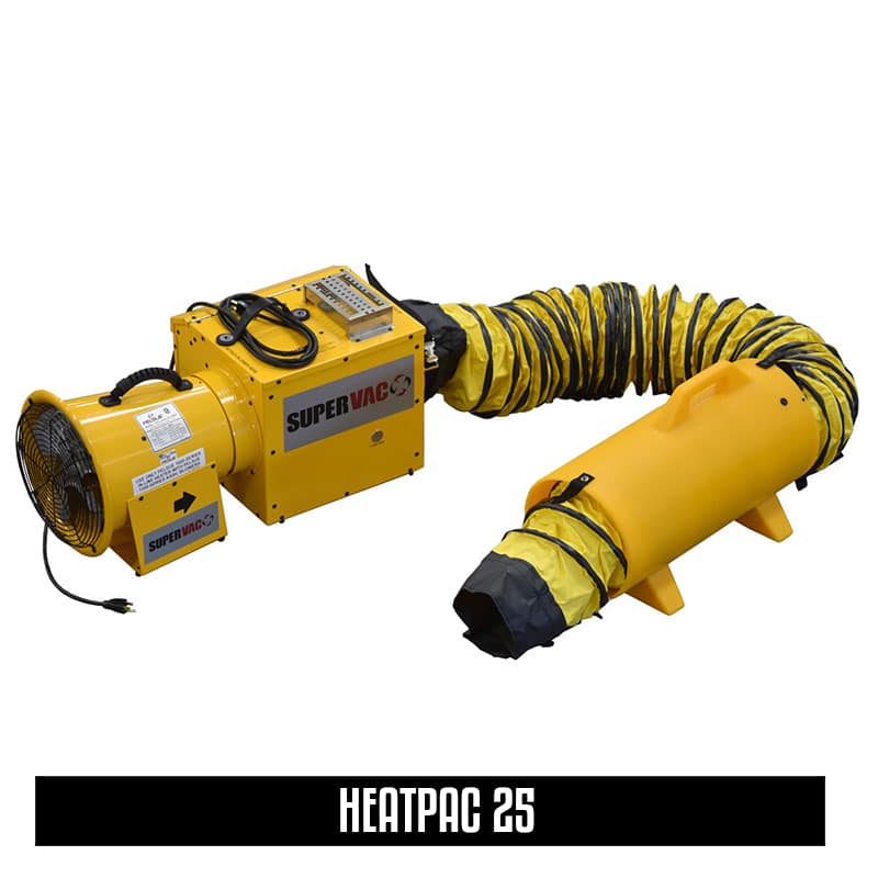 Super Vac HeatPac 25 for Rehabilitation