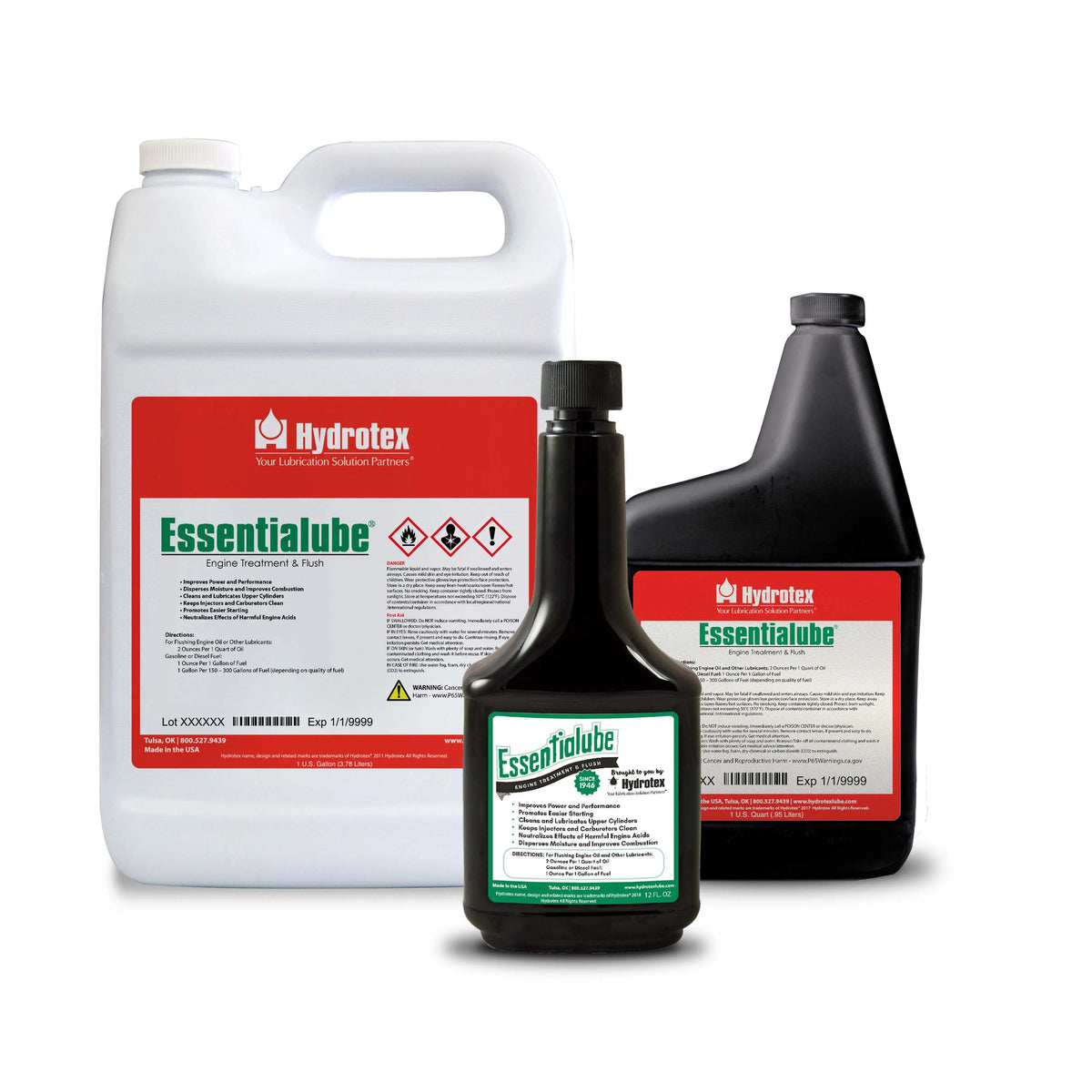 Hydrotex Essentialube Fuel and Oil Flushing & Blending Agent
