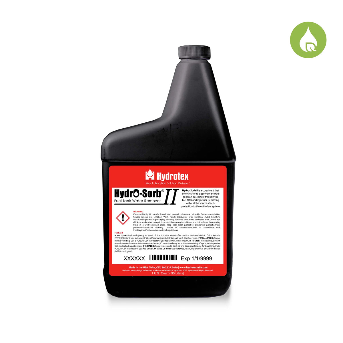 Hydrotex Hydro-Sorb II Fuel Tank Water Remover