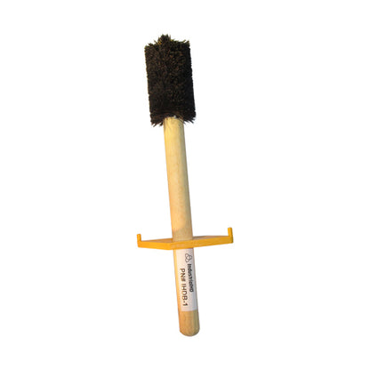IHDB-1 - Straight Trim Heavy-Duty Thread Compound Dope Brush  2-1/2" W/ Guard 16” LG Handle