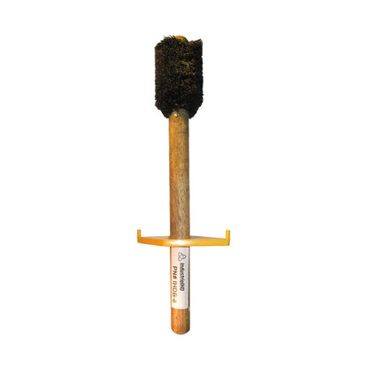 IHDB-8 - Tapered Trim (on Back only) Heavy Duty Thread Compound Dope Brush 2-1/2" w/ Guard 16" LG Handle