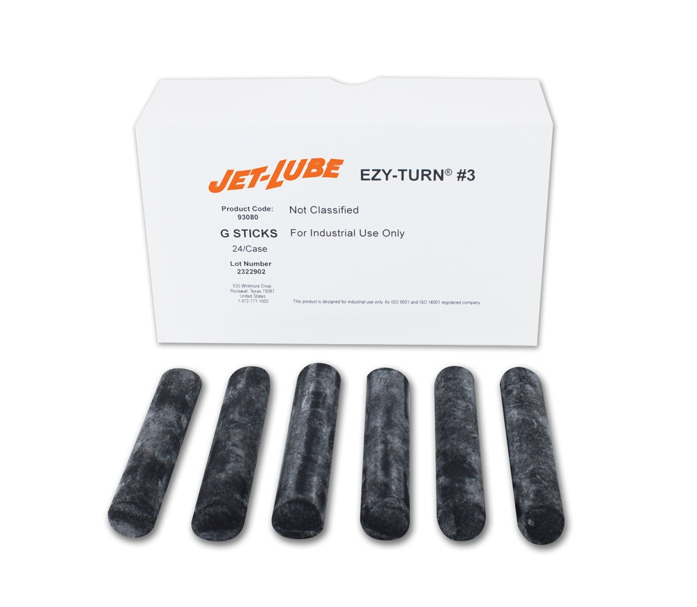 93079 - Jet-Lube EZY-TURN #3 Stick, Type D – Case of 24