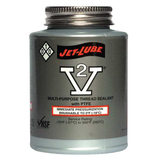 35502 - Jet-Lube V-2® 1/2 pt Brushtop Can