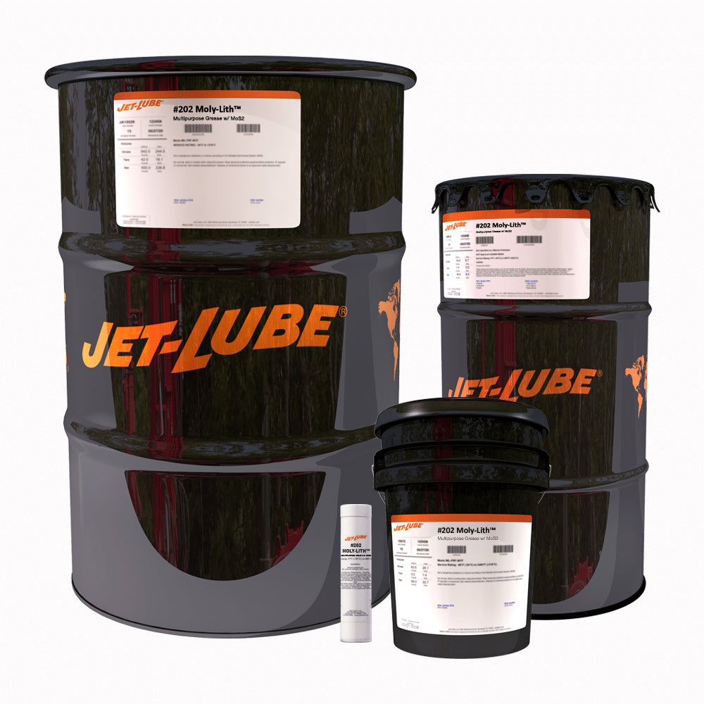 33024 - Jet-Lube #202 Moly-Lith 120 lb Drum