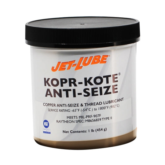 10002 - Jet-Lube Kopr-Kote Anti-Seize 1/2 lb Brushtop Can