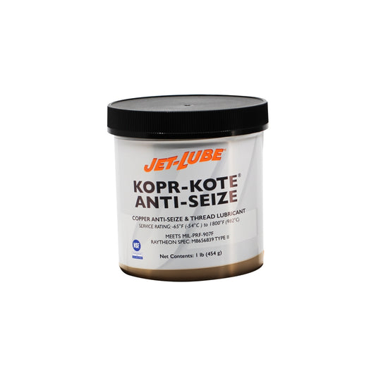 10004 - Jet-Lube Kopr-Kote Anti-Seize 1 lb Brushtop Can