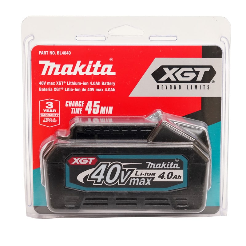 Super Vac BK04-X2 Makita XGT 4Ah Batteries (2 Pack)