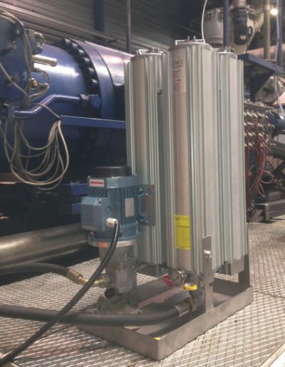 Des-Case Hydraulic Off-Line Filtration Unit