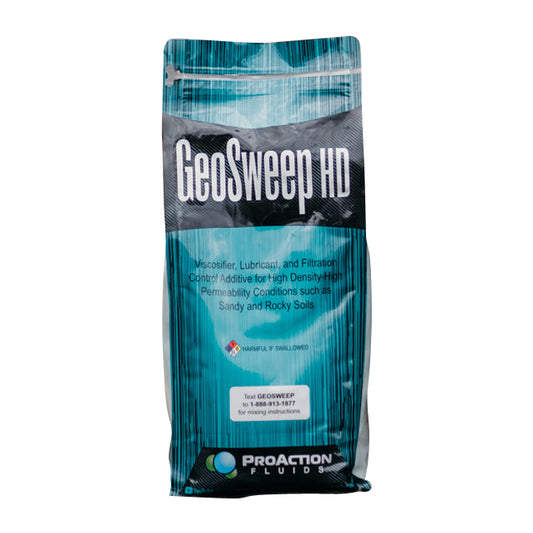 ProAction Fluids GeoSweep HD Viscosifier, Lubricant, and Filtration Control Additive - Case of 8 EZ  Bags