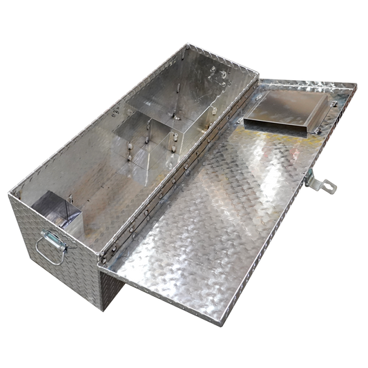 Super Vac Aluminum Diamond Plate Chainsaw Case