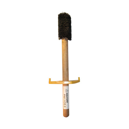 IHDB-9 - Straight Trim Heavy Duty Thread Compound Dope Brush 2" w/ Guard 16" SM Handle