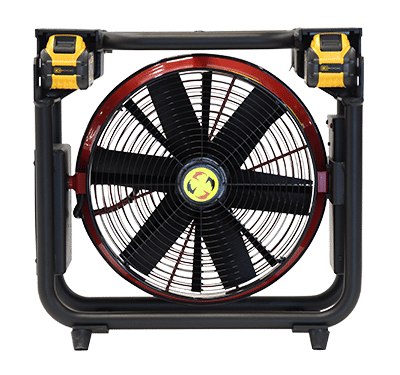 Super Vac V16-BD-SP Variable-Speed Battery Fan