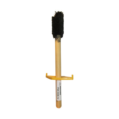 IHDB-14 - Tapered Trim Heavy-Duty Thread Compound Dope Brush 2" Back W/ Guard 16" SM Handle