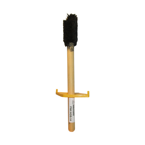 IHDB-14 - Tapered Trim Heavy-Duty Thread Compound Dope Brush 2" Back W/ Guard 16" SM Handle