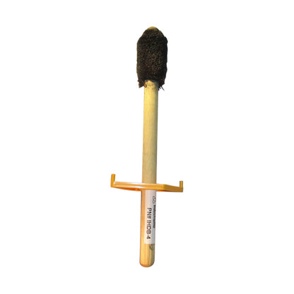 IHDB-4 - Tapered Trim on Both Ends Heavy-Duty Thread Compound Dope Brush 2" W/ Guard 16” SM Handle