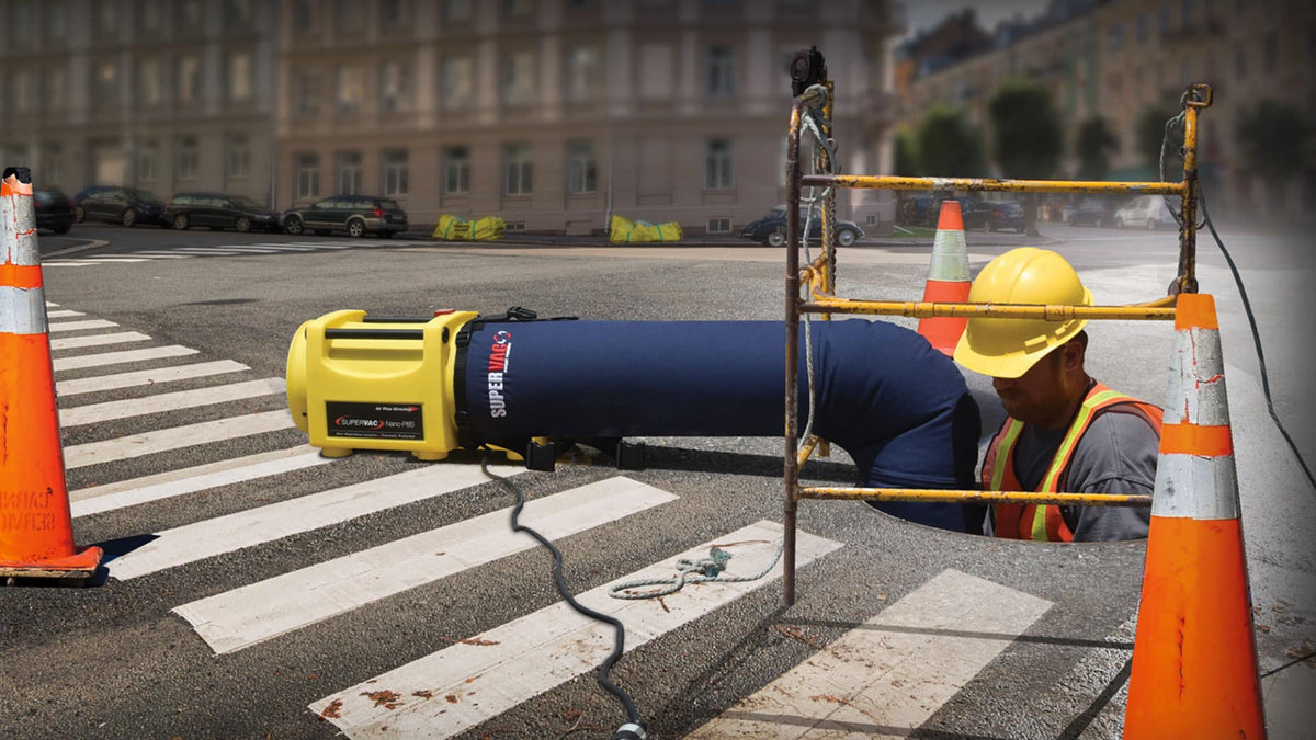 Super Vac LFR-BF Confined Space Duct