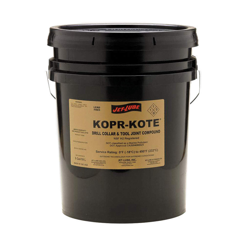 Jet-Lube 10115L - Kopr-Kote Joint/Drill Collar Compound 5 Gal Lined Pail
