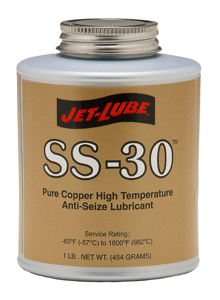 12502 - Jet-Lube SS-30 1/2 lb Brushtop Can