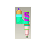 350-7555 Injector Gp-Fuel