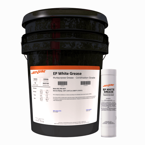 64024 - Jet-Lube EP White Grease 120 lb Keg