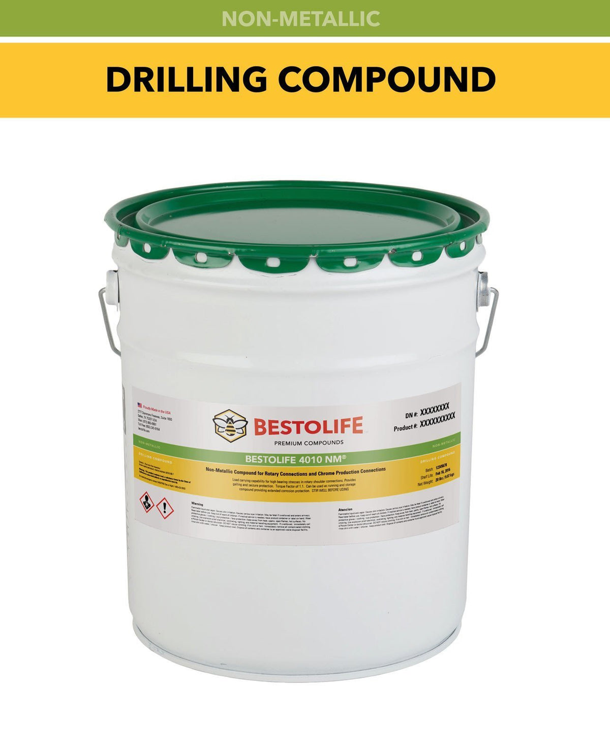 Bestolife 4010 NM Non-Metallic Drilling Compound