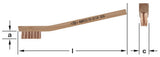 TB-10 - AMPCO Brush Scratch Toothbrush Style