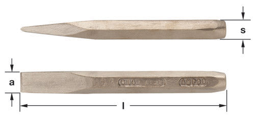 C-23 - AMPCO Chisel Hand 1'', 18'' OAL