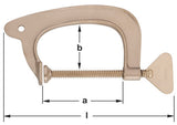 8480 - AMPCO Clamp Grounding 4-1/2x3'' Open
