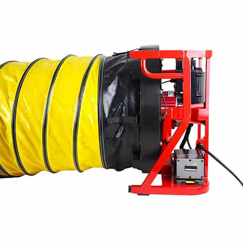 RAMFAN FDT-1810MSR 18'' x 33' Pressure Duct for belt connection