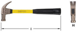 H-20FG - AMPCO Hammer Claw 1 Lb 14'' OAL
