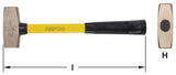H-15FG - AMPCO Hammer Blacksmith's Sledge 2.5Lb 14'' OAL