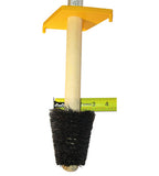 IHDB-3 - Tapered Trim Heavy-Duty Thread Compound Dope Brush  2" Front and 3" Back W/ Guard 16" LG Handle