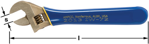 IWSB-7/16 - AMPCO Insulated Wrench Box End 7/16''